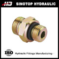 Carbon steel CNC machinery hydraulic oil hose sae o-ring fitting